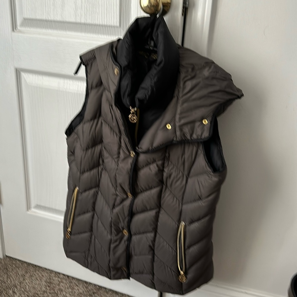 Michael Kors Vest with attached hood